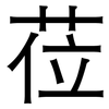 莅: Grotesk