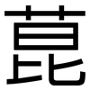菎: Grotesk