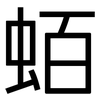 蛨: Grotesk