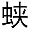 蛱: Grotesk