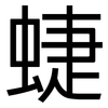 蜨: Grotesk