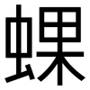 蜾: Grotesk