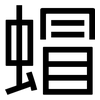 蝐: Grotesk