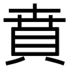 賁: Grotesk