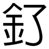 釕: Grotesk