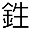 鉎: Grotesk