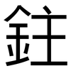 鉒: Grotesk