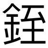 銍: Grotesk