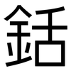 銛: Grotesk