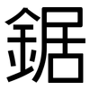 鋸: Grotesk