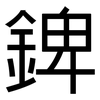 錍: Grotesk