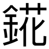 錵: Grotesk