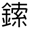 鎍: Grotesk