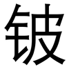 铍: Grotesk
