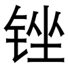 锉: Grotesk