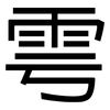 雩: Grotesk