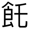 飥: Grotesk