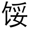 馁: Grotesk