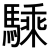 騬: Grotesk
