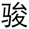 骏: Grotesk