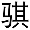 骐: Grotesk