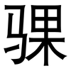 骒: Grotesk