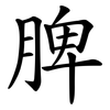 脾 脾