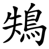 鴩 鴩