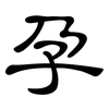 孕: Kanzleischrift