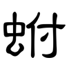 蚹: Kanzleischrift