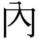 內: Serifenschrift (Songti/Mingti)