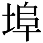 埠: Serifenschrift (Songti/Mingti)
