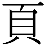 頁: Serifenschrift (Songti/Mingti)