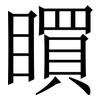 䁲: Serifenschrift (Songti/Mingti)