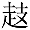 䞚: Serifenschrift (Songti/Mingti) 䞚: Serifenschrift (Songti/Mingti)