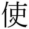 使: serif (Songti/Mingti) 使: serif (Songti/Mingti)