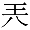 兲: Serifenschrift (Songti/Mingti) 兲: Serifenschrift (Songti/Mingti)
