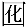 囮: Serifenschrift (Songti/Mingti)