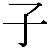 子: serif (Songti/Mingti) 子: serif (Songti/Mingti)