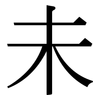 未: serif (Songti/Mingti) 未: serif (Songti/Mingti)