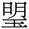 琞: Serifenschrift (Songti/Mingti) 琞: Serifenschrift (Songti/Mingti)