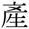 產: Serifenschrift (Songti/Mingti)