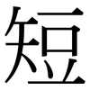 短: serif (Songti/Mingti) 短: serif (Songti/Mingti)