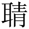 聙: Serifenschrift (Songti/Mingti)