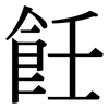 飪: Serifenschrift (Songti/Mingti)