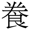 飬: Serifenschrift (Songti/Mingti)