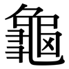 龜 龜