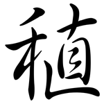 稙: Semi-Kursivschrift