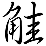 觟: Semi-Kursivschrift