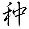 种: semi-cursive script 种: semi-cursive script